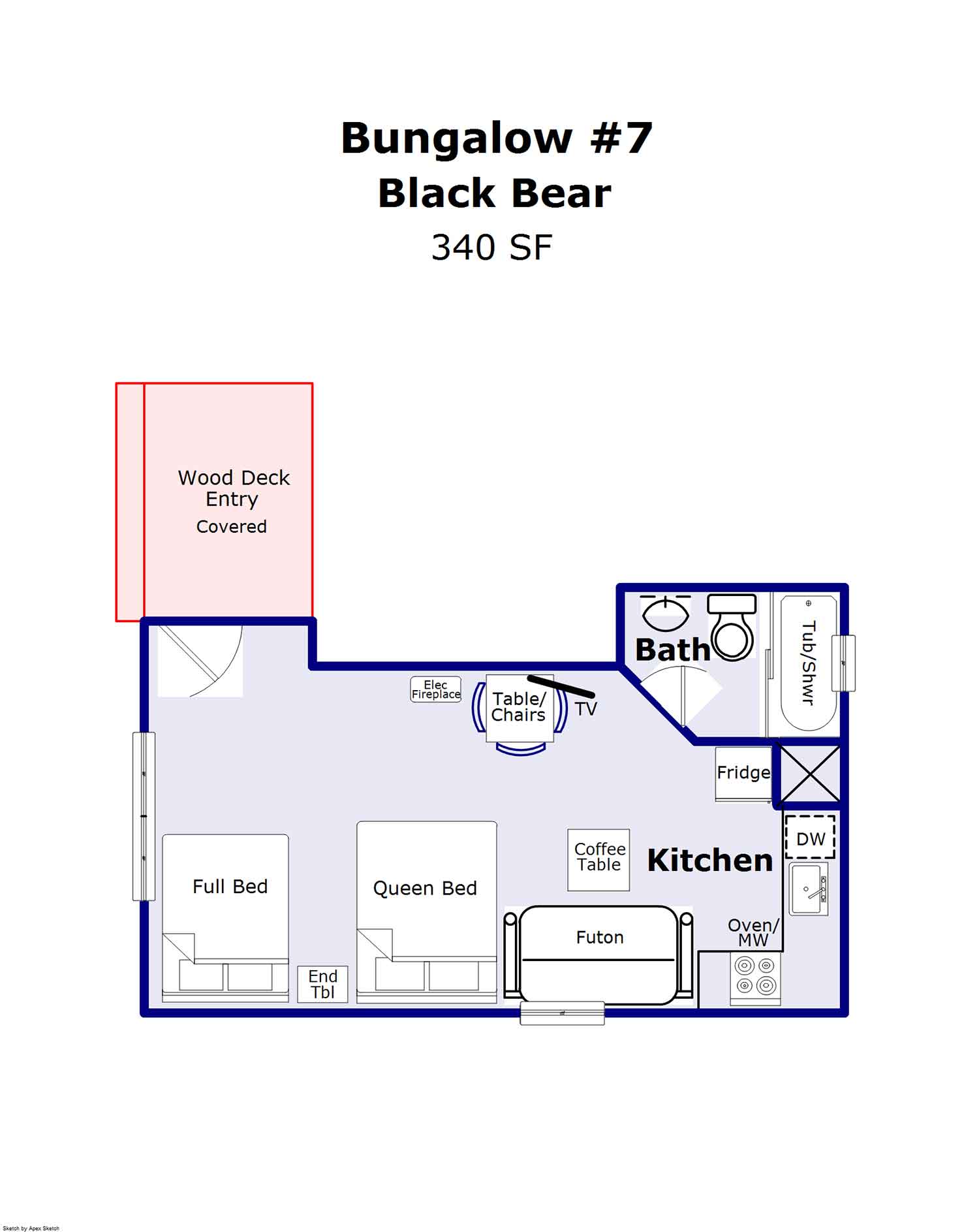 Black Bear floor plan