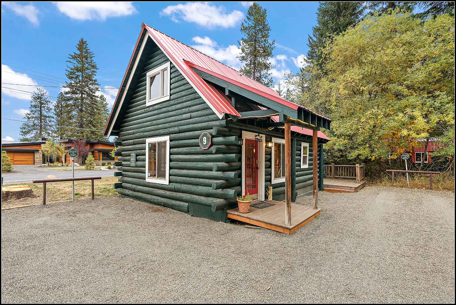 Ponderosa Pine cabin