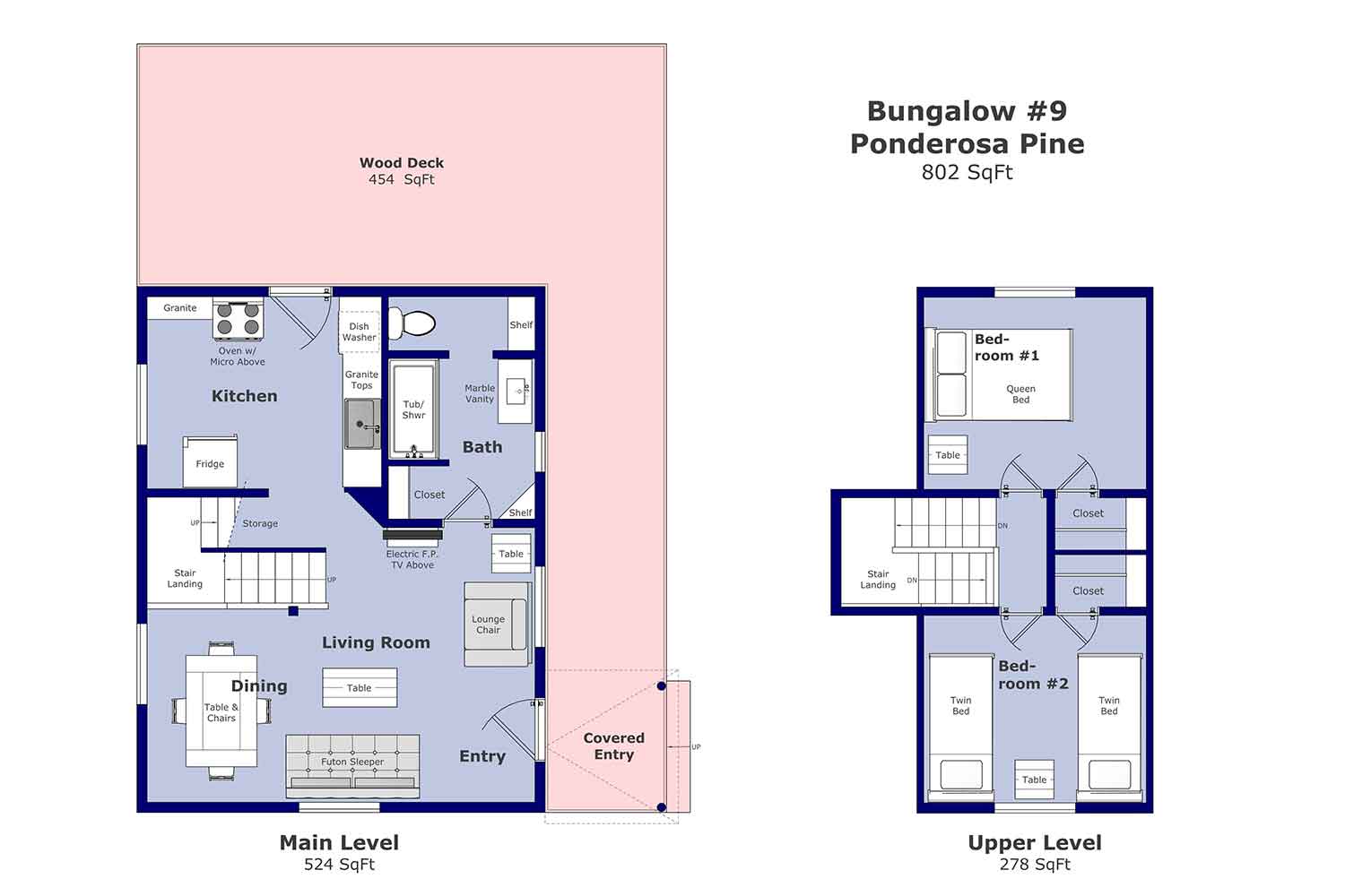 Ponderosa Pine floor plan