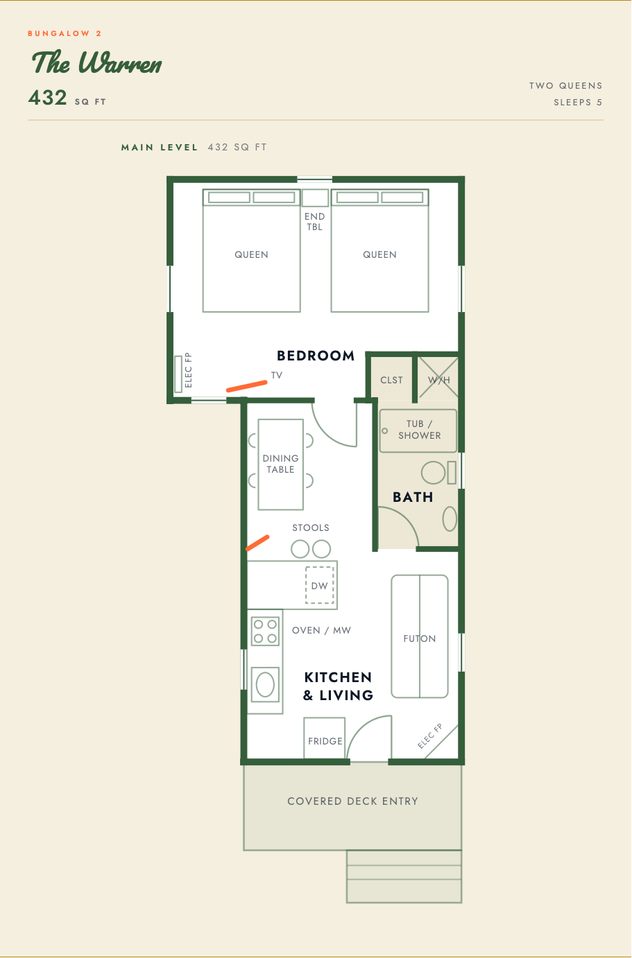 The Warren floor plan