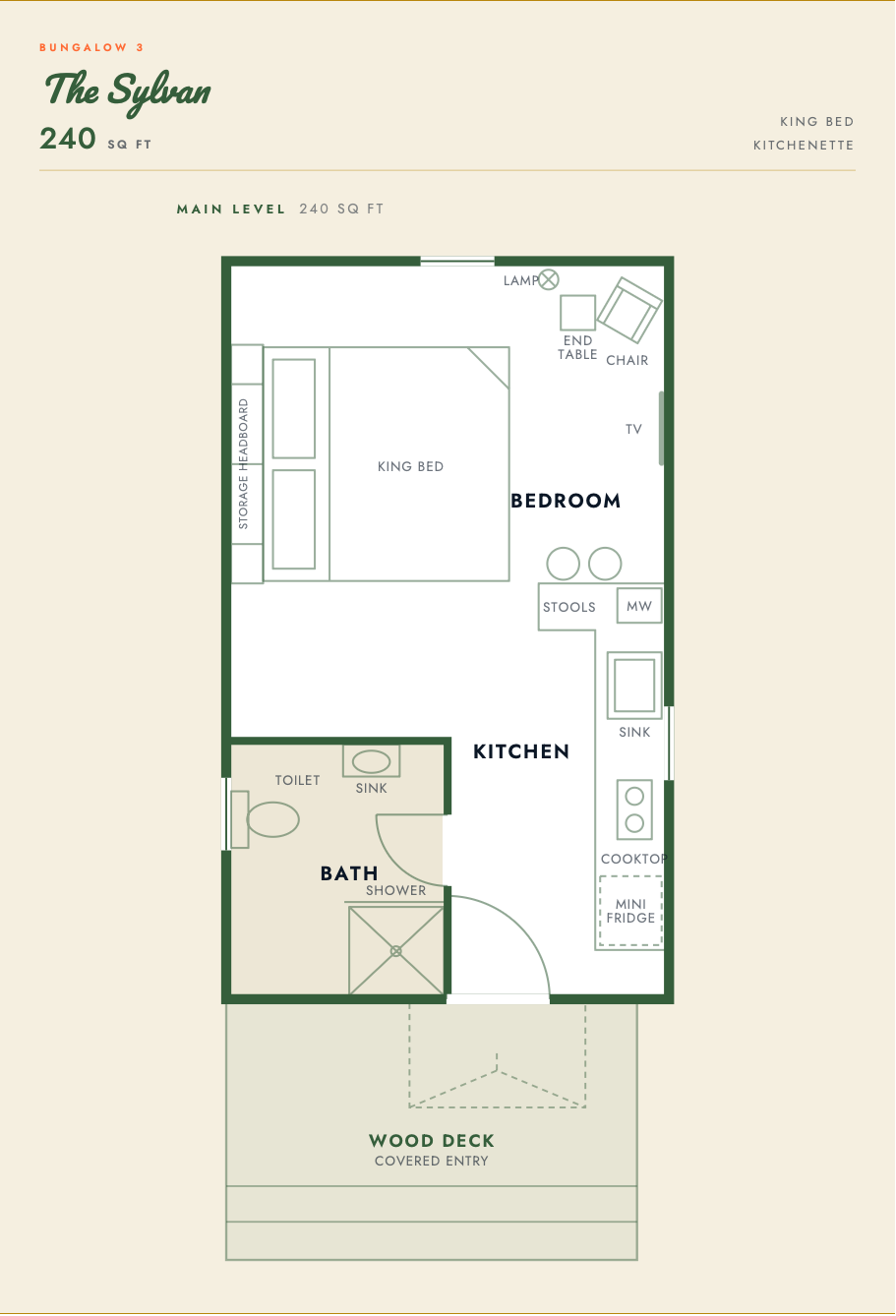 The Sylvan floor plan