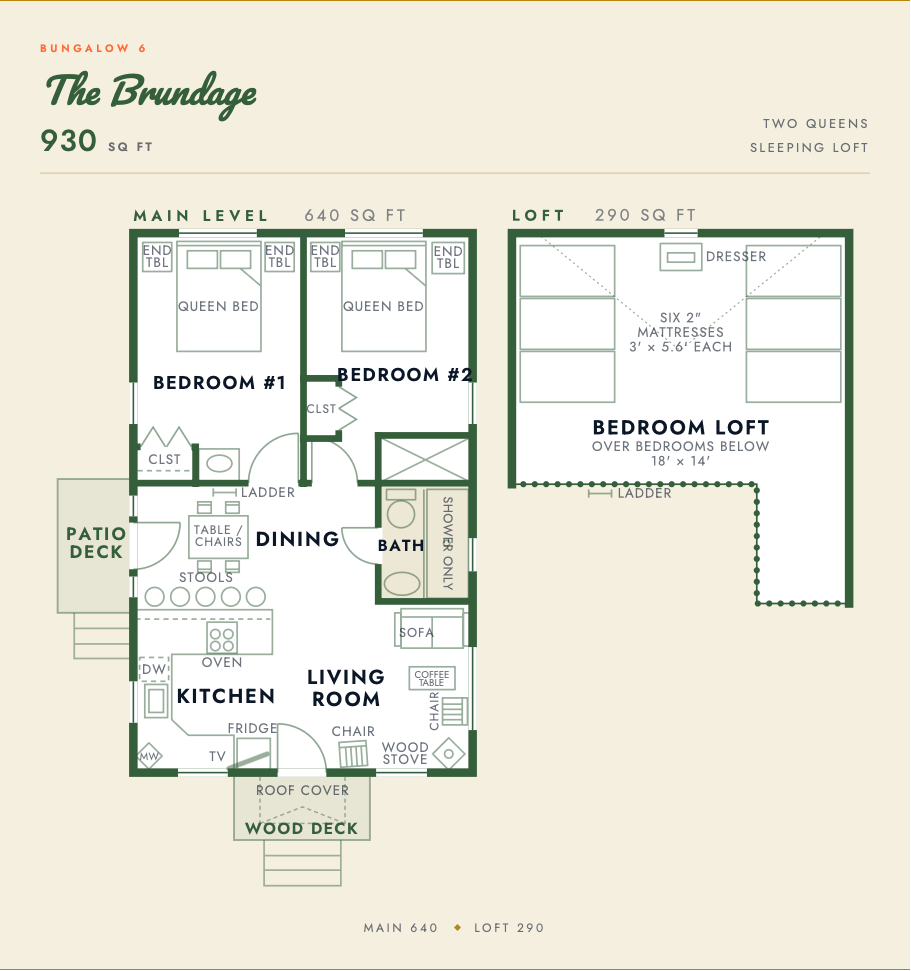 The Brundage floor plan